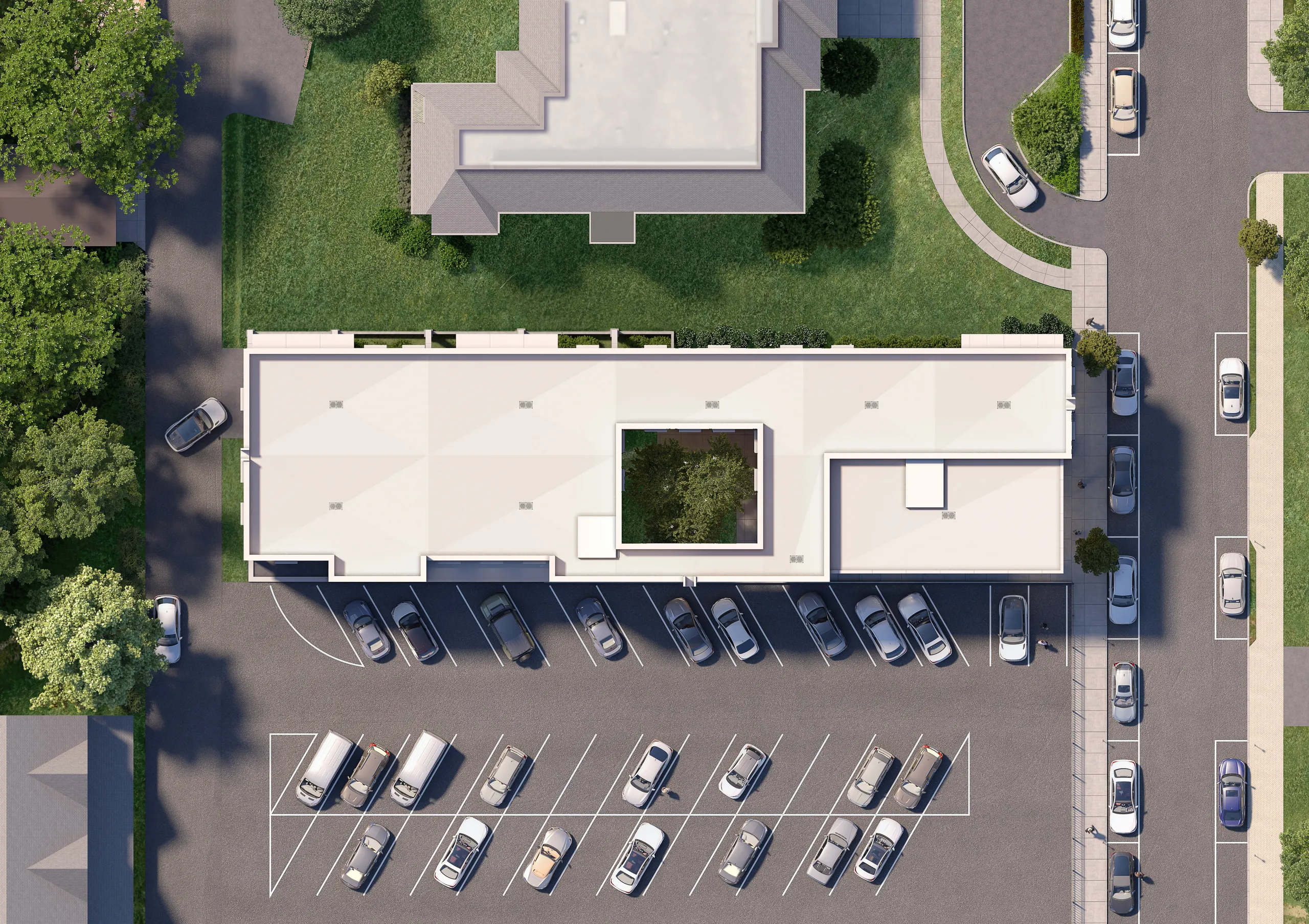 Site plan of the property.